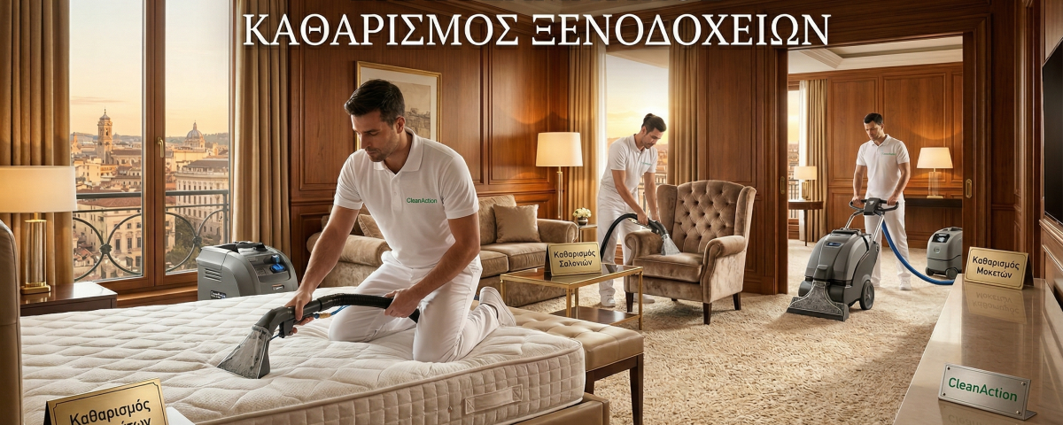 Καθαρισμός Ξενοδοχείων Αθήνα.