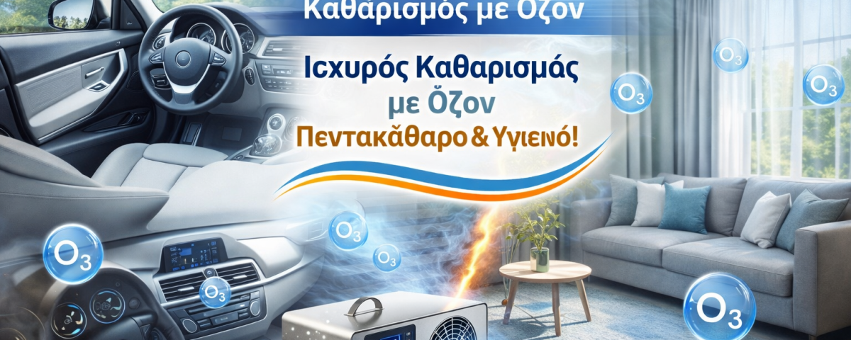Απολύμανση με Όζον