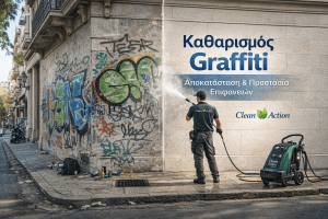 καθαρισμός graffiti Αθήνα. 
