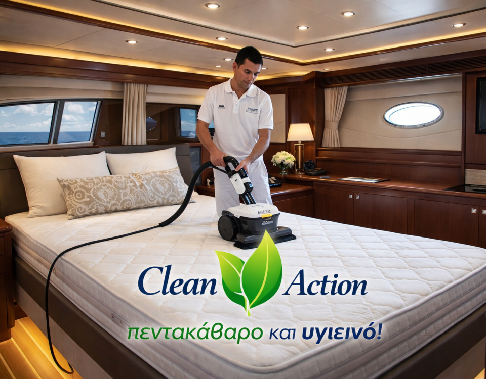Καθαρισμός στρωμάτων σε σκάφη