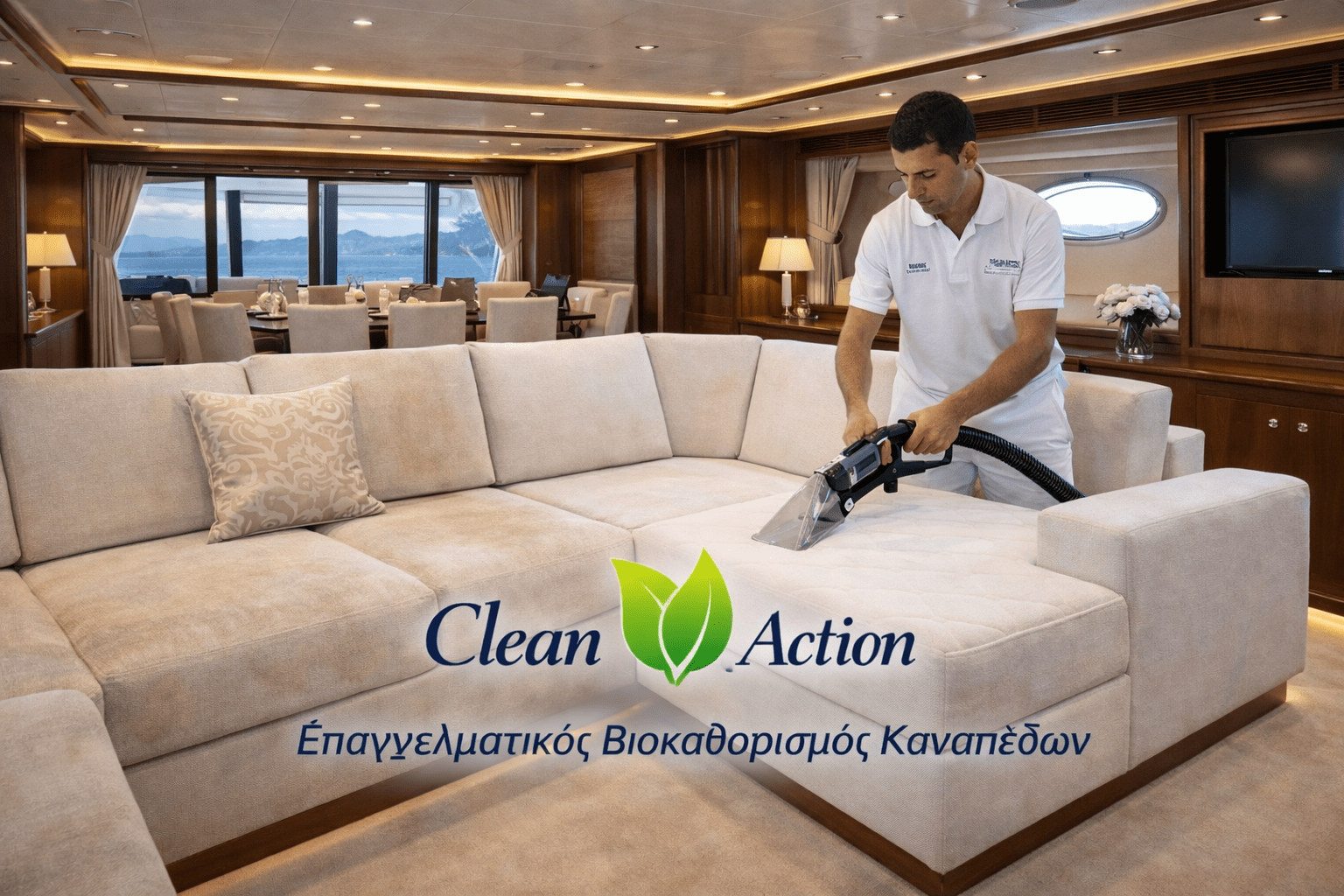 Βιοκαθαρισμός Σαλονιών & Καθισμάτων Σκαφών