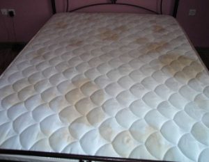 καθαρισμός στρώματος Στρώμα πριν τον καθαρισμό