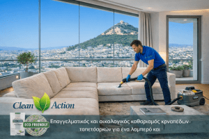 Καθαρισμός σαλονιού και καθισμάτων Αθήνα