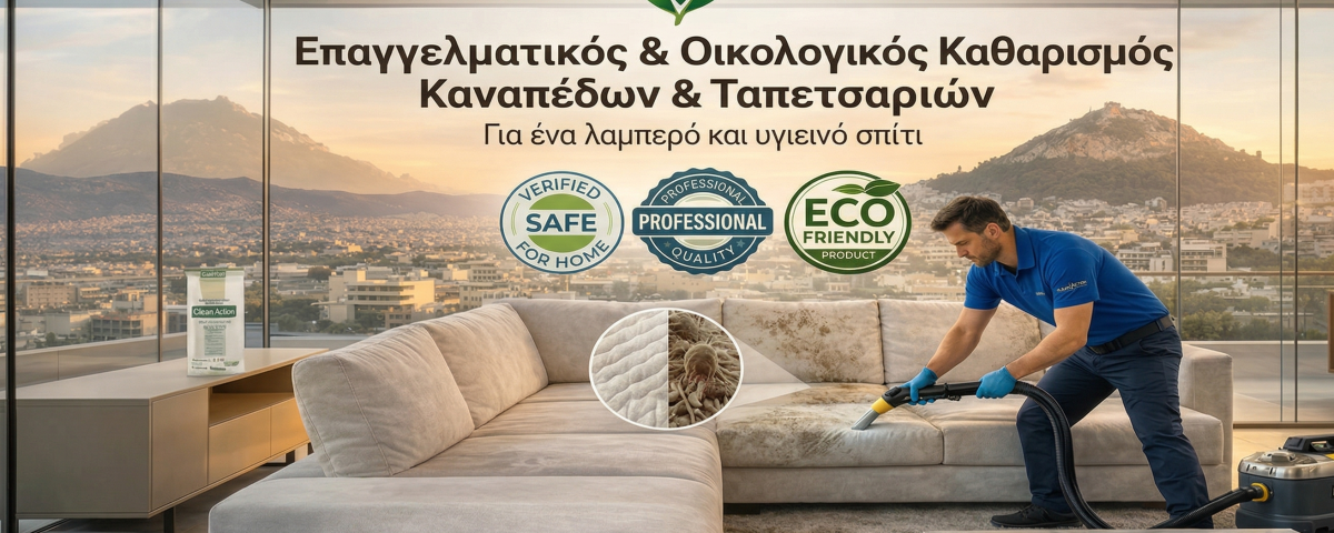 Καθαρισμός σαλονιού και καθισμάτων Αθήνα