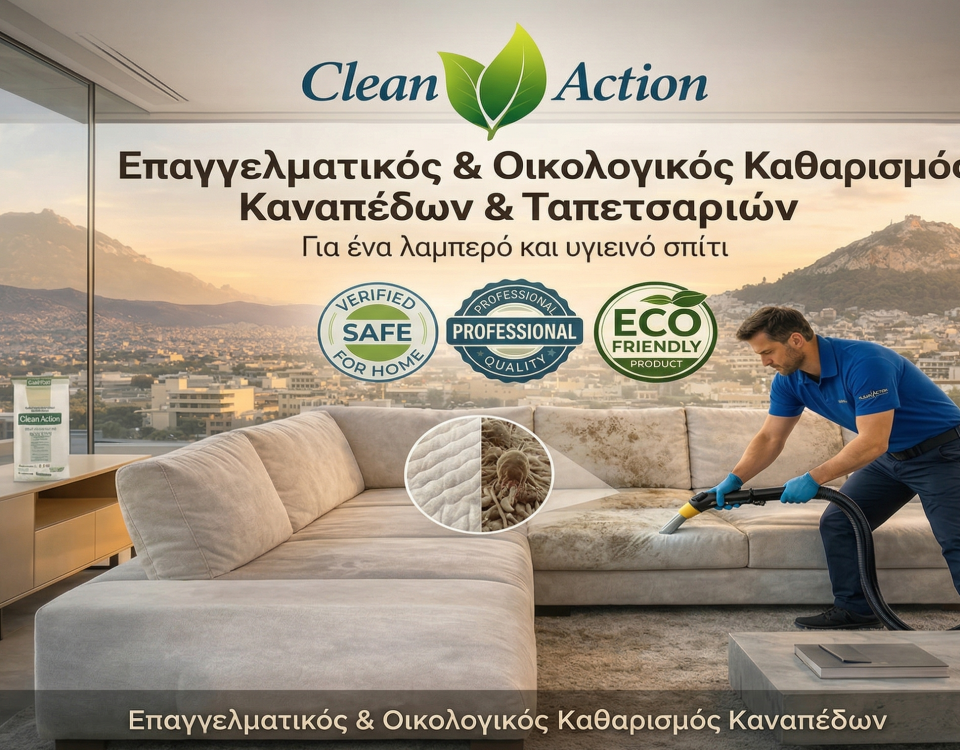 Καθαρισμός σαλονιού και καθισμάτων Αθήνα