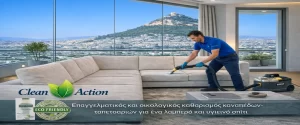 Καθαρισμός σαλονιού και καθισμάτων Αθήνα